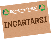 comieco sport carta postit cartone Sticker