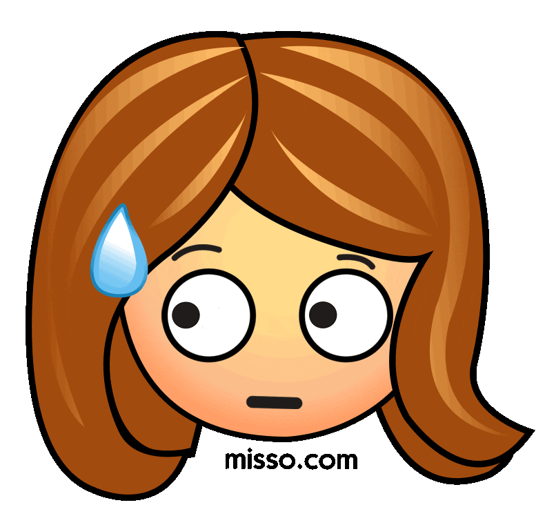 Scared Girl Talk Sticker by Moxies