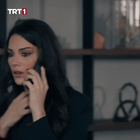 Tuvana Türkay Phone GIF by TRT