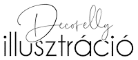 decorelly illustration lorinczniki decorellydesign decorelly Sticker