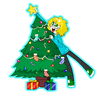 Merry Christmas Sticker