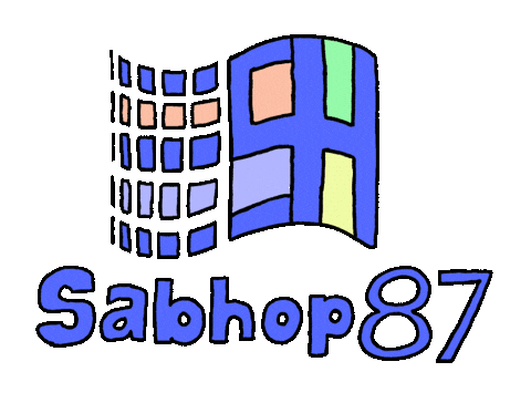 Logo Vintage Sticker by robe.prieto