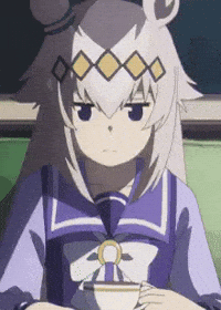 Girl Drinking GIF