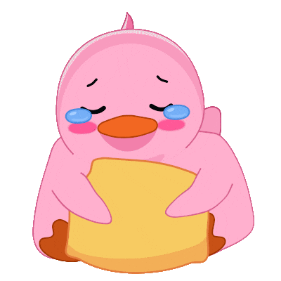 Sad I Love You Sticker by MeetDuckey