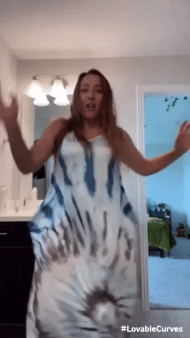 lovablecurves giphygifmaker happy party celebrate GIF