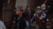 Mighty Ducks Running GIF by Disney+