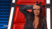 thevoiceofitaly reaction sexy the voice lamborghini GIF