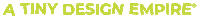 818iowa 818 818iowa atinydesignempire a tiny design empire Sticker
