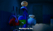 I Hate Mondays Work GIF