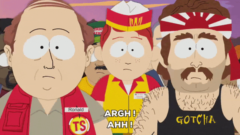 hat exclaiming GIF by South Park 
