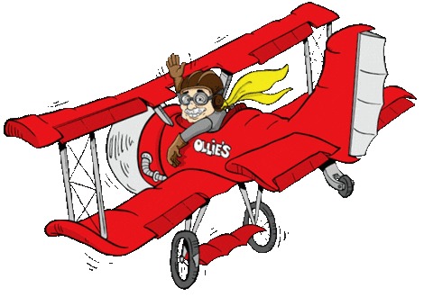 Plane Pilot Sticker by Ollie's