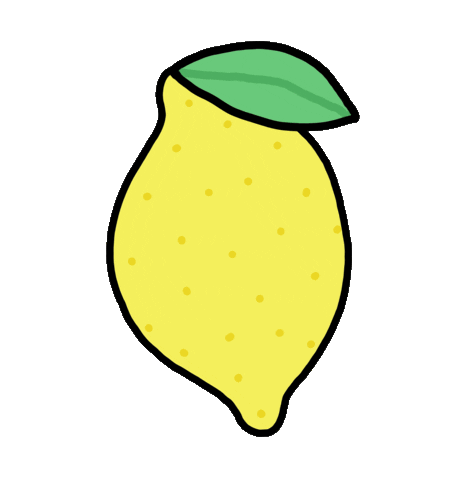 Fruit Lemon Sticker