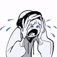 Sad Cry GIF by CC0 Studios