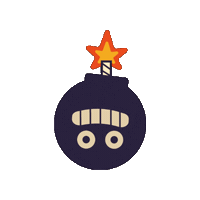 Bomb Tabletop Sticker by Tranjis Games
