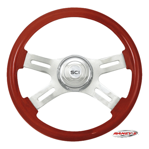 raneystruckparts wheel trucking sci steering wheel Sticker