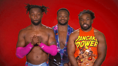 Happy Kofi Kingston GIF by WWE