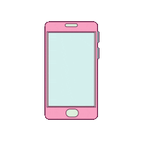 Pink Text Me Sticker by SAINTWULF