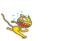 Run Hurry Sticker