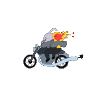 bizzyizzy456 fire gay couple lgbt Sticker