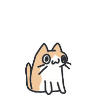 Cat Jumping Sticker by bunny_is_moving