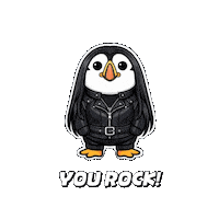 Awesome Hype Sticker by Puffins