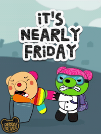 School Friday GIF by DeddyBears