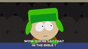 shocked kyle broflovski GIF by South Park 