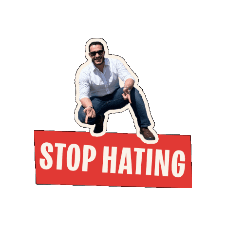 abdulforsenate abdul stop hating abdulelsayed abdulforsenate Sticker