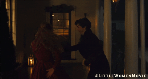 Saoirse Ronan Dancing GIF by LittleWomen