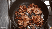 Bacon Sizzle GIF by MasterChefAU
