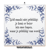 Nl Geluk Sticker by Tegelspreuken.nl