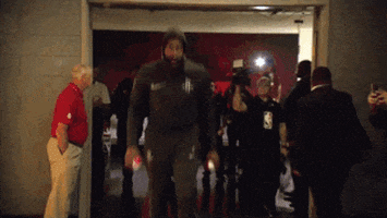 nba playoffs running GIF by NBA