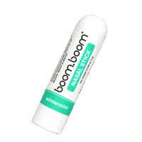 BoomBoomNaturals boom rave breathe nose Sticker
