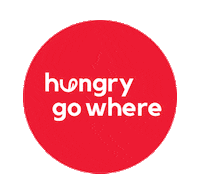 HungryGoWhereSG food pizza yummy hungry Sticker