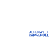 Alpenwelt_Karwendel bayern blau hei oberbayern Sticker
