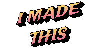 Create I Made Sticker by Aquafaba Test Kitchen