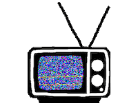 Channel Tv Static Sticker by eielio