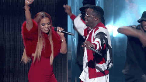 p diddy dancing GIF by BET Awards