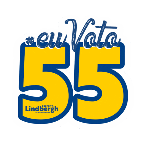 lindberghmartins55 55 prefeito voto eleicao Sticker