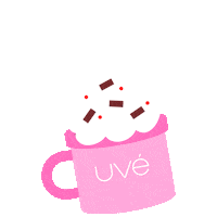 Winter Hotcocoa Sticker by UVé Beauty