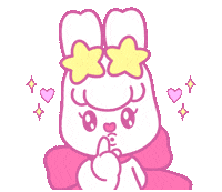 Star Bunny Sticker