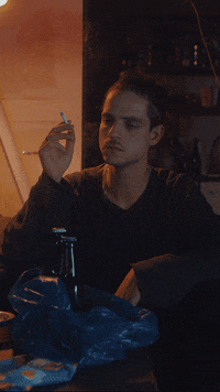 Fewjar 2020 2021 smoking wasted GIF
