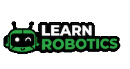 learnrobotics smile wink robot engineer Sticker