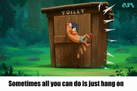 hang on waiting GIF by Aum