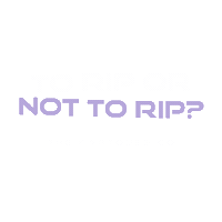 Rip Keep Sticker by TheKartouesCo