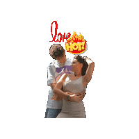 Heart Love Sticker by Carlo Piccinno