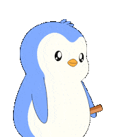 I Love You Kiss Sticker by Pudgy Penguins