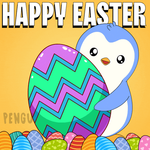 Easter Eggs Penguin GIF by Pudgy Penguins
