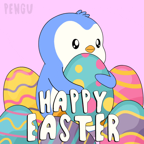 Easter Eggs Penguin GIF by Pudgy Penguins