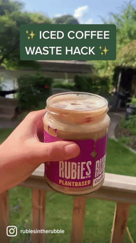 Coffee Vegan GIF by Rubies in the Rubble